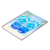 Carnet Océan Blue Island Time (Côté gauche)