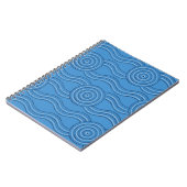 Carnet océan d'art autochtone (Côté gauche)