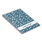Carnet Océan de musique modelé (Côté Droit)