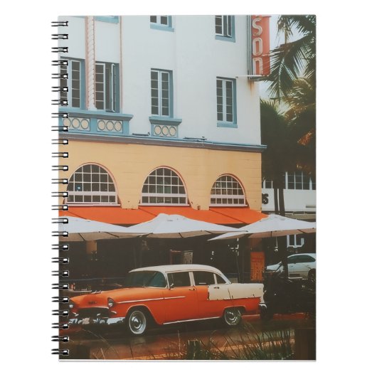 Carnet Ocean Drive, South Beach, Miami (Devant)