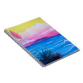 Carnet Océan du coucher du soleil (Côté Droit)