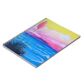 Carnet Océan du coucher du soleil (Côté gauche)