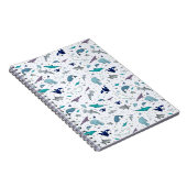 Carnet Océan en bleu (Côté Droit)