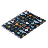 Carnet Océan Habitants Motif 1 (Côté gauche)