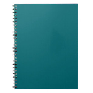 Carnet Ocean Harbour Blue, Turquoise Jewel Tone Solid Col