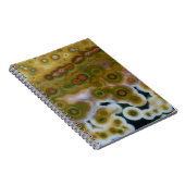 Carnet Océan Jasper de couleur jaune (Côté Droit)
