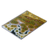 Carnet Océan Jasper de couleur jaune (Côté gauche)