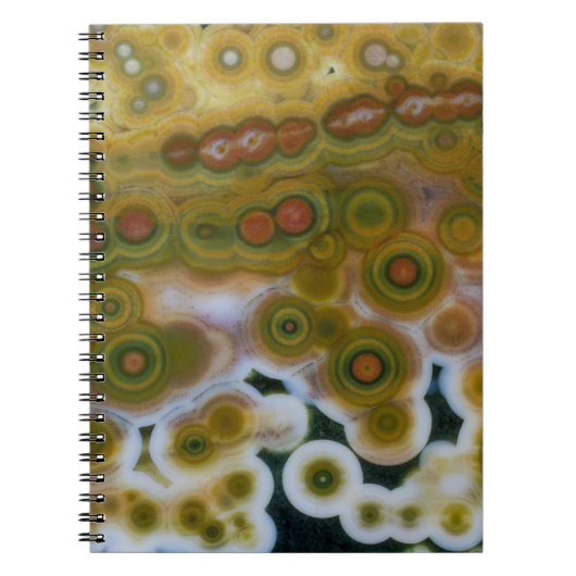 Carnet Océan Jasper de couleur jaune (Devant)
