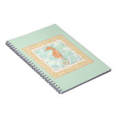 Carnet Ocean Orange Seahorse (Côté Droit)