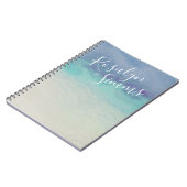 Carnet Océan peint (Côté gauche)