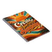 Carnet Océan Rétro Soleil (Côté Droit)