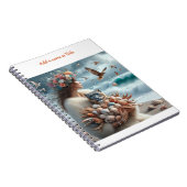 Carnet Ocean Shells Woman (Côté Droit)