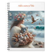 Carnet Ocean Shells Woman (Devant)
