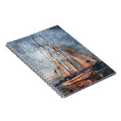 Carnet Ocean Sunset Dream Sail Citation inspirante (Côté Droit)