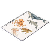 Carnet Ocean watercolor notebook (Côté gauche)