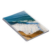 Carnet Ocean Wave Crashing on Beach (Côté Droit)