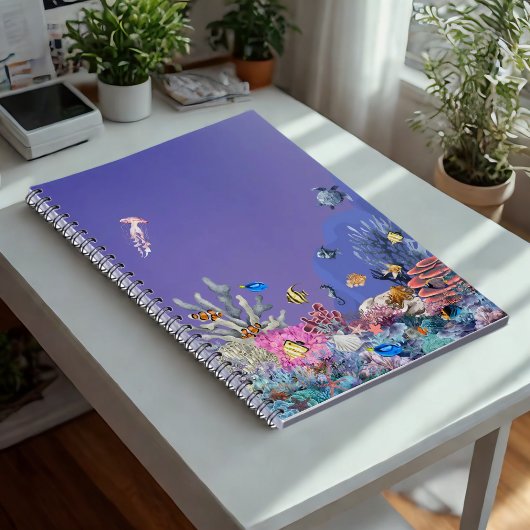 Carnet Ocean Wonders : Un Voyage Sous Les Vagues