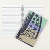 Carnet Oceanside Star Cinema Stripes (À l'intérieur)