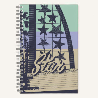 Carnet Oceanside Star Cinema Stripes
