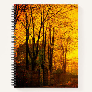 Carnet October Afterglow John Atkinson Grimshaw