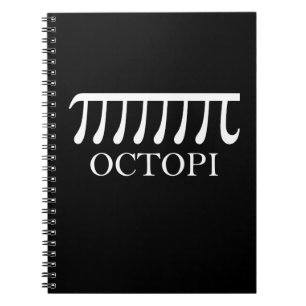 Carnet Octopi - Funny Pi Octopus Math