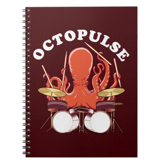 Carnet Octopulse | Batteur Octopus (Devant)