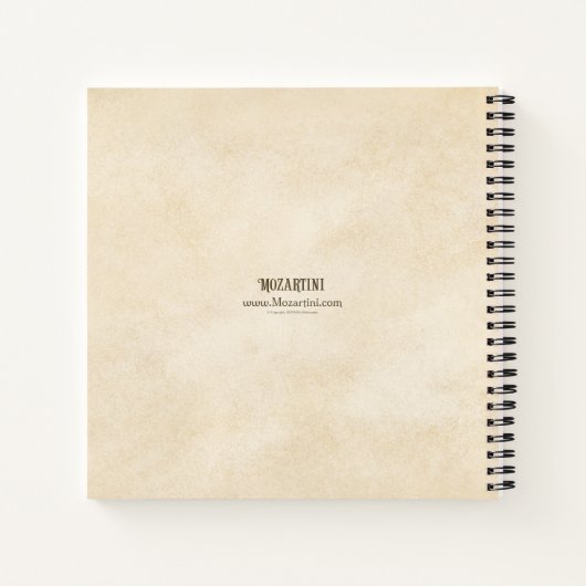 Carnet Octopus avec flacon Steampunk Chimie Science (Dos)