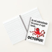 Carnet Octopus Cute Funny Octopus (Intérieur)