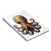 Carnet Octopus en Patchwork (Côté Droit)