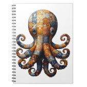 Carnet Octopus en Patchwork (Devant)