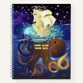 Carnet Octopus Huge et Caravella (Devant)