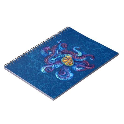 Carnet Octopus tourbillonnant (Côté gauche)