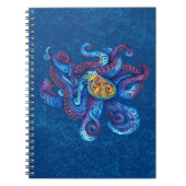 Carnet Octopus tourbillonnant (Devant)