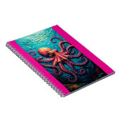 Carnet Octopus Underwater Painting (Côté Droit)