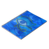 Carnet oculaire de la corus bleu (Côté gauche)