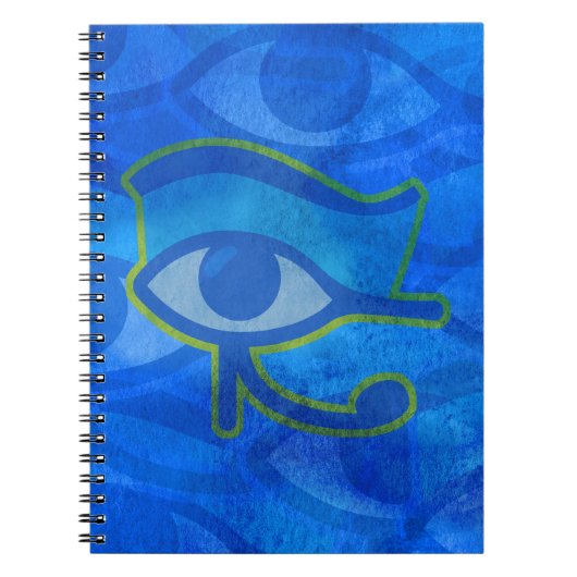 Carnet oculaire de la corus bleu (Devant)