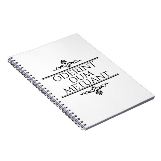 Carnet Oderint Dum Metuant (Côté Droit)