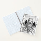 Carnet Odin Allfather Norse Mythology Sketch Art Notebook (Intérieur)