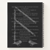 Carnet Odin's Whisper : l'invocation de l'esprit viking (Dos)