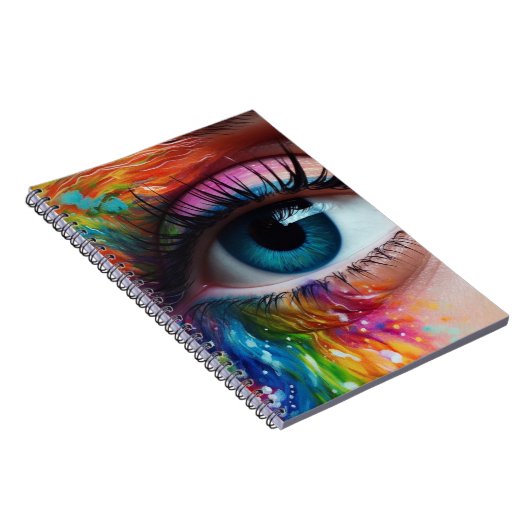 Carnet Oeil bleu d'Artsy (Côté Droit)