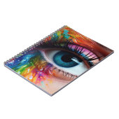 Carnet Oeil bleu d'Artsy (Côté gauche)