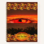 Carnet Oeil couchant 2106 (Devant)