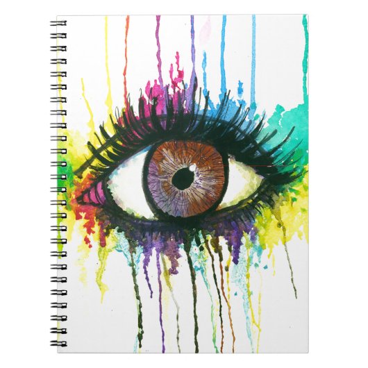 Carnet Oeil d'aquarelle (Devant)