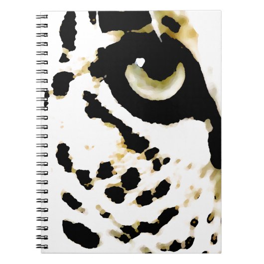 Carnet Œil de léopard (Devant)