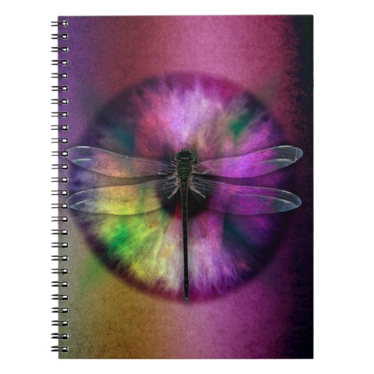 Carnet OEil de libellules (Devant)