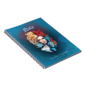 Carnet Oeil de lion et cheveux étoilés (Côté Droit)