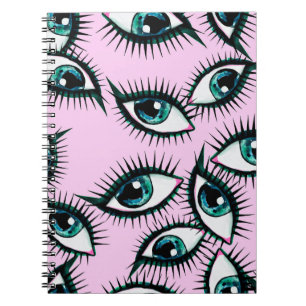 Carnet Oeil de montagne. Icône Abstraite. 