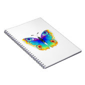 Carnet Oeil de paon arc-en-ciel (Côté Droit)