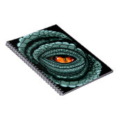 Carnet Œil de prédateur reptile primal (Côté Droit)