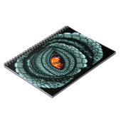 Carnet Œil de prédateur reptile primal (Côté gauche)